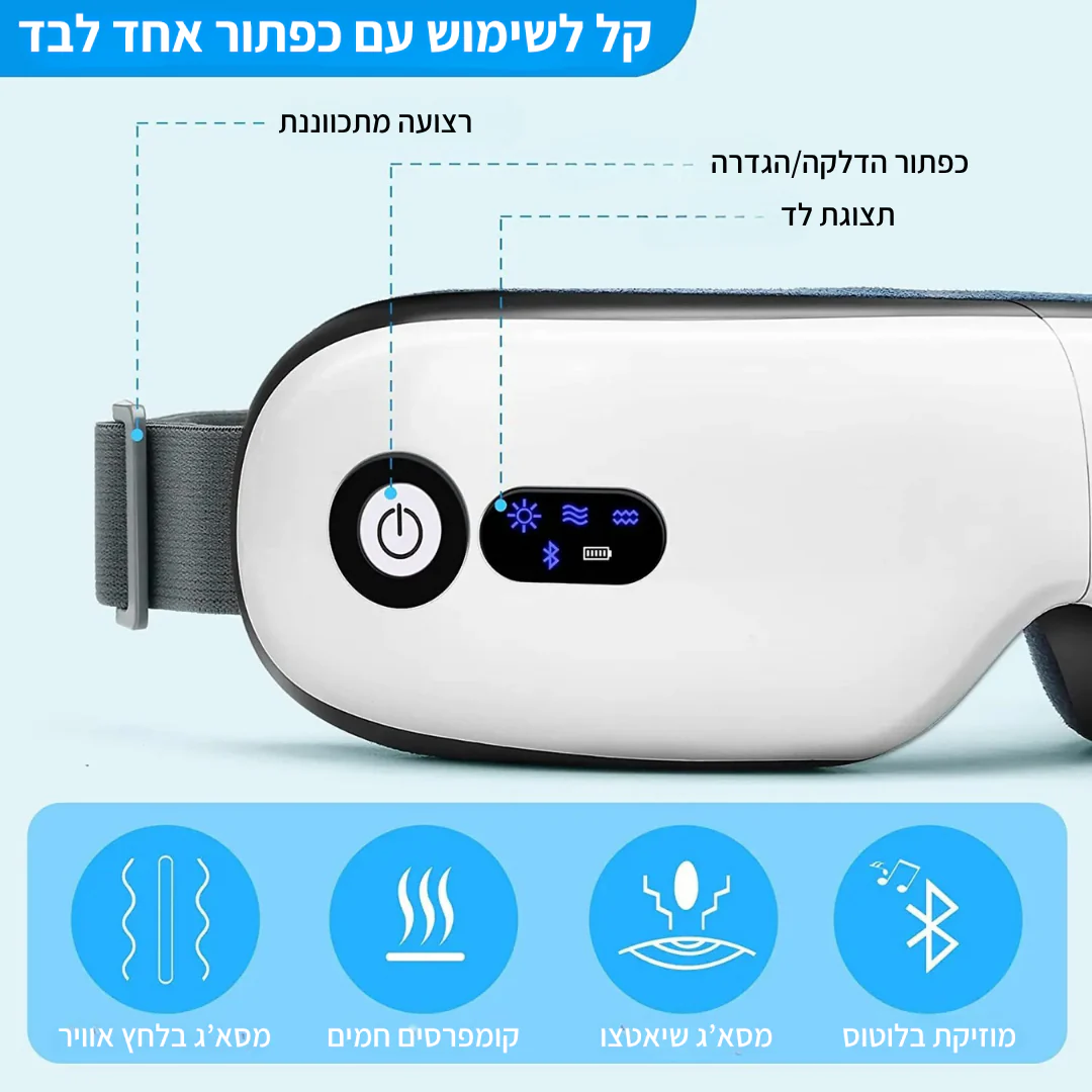 מכשיר עיסוי עיניים חכם - Image 2